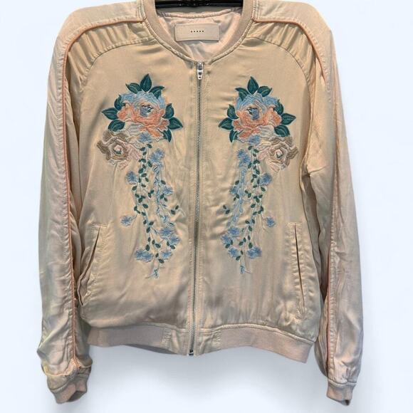 Blank nyc pink floral embroidered - Picture 1 of 7